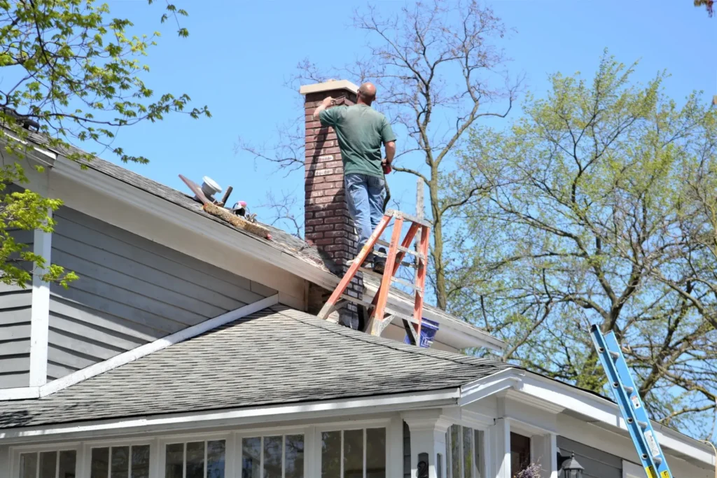 Advanced Chimney Sweep equipment used for thorough and efficient chimney cleaning.