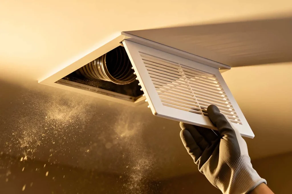 Advanced equipment used for Ductwork Cleaning Near Me to remove dust and debris from air ducts.