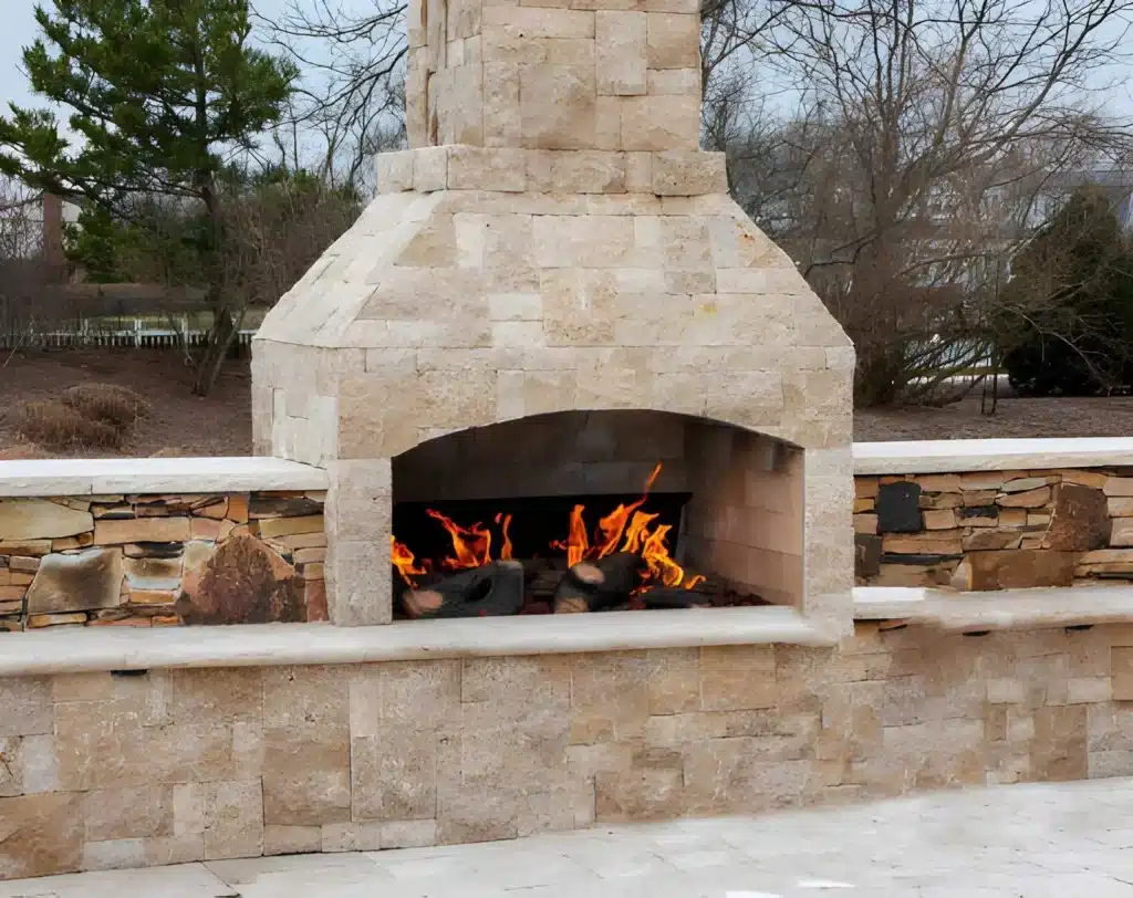 Expert Fireplace Repair service replacing worn fireplace components for reliable performance.