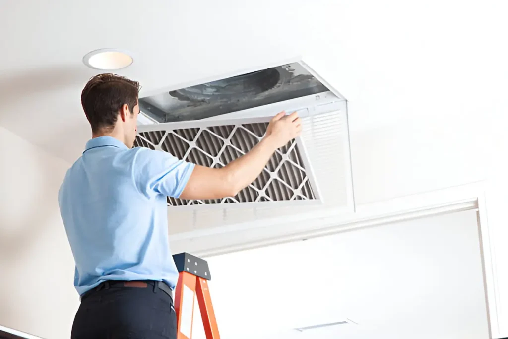 Detailed AC Ventilation Cleaning helping maintain healthy indoor air circulation