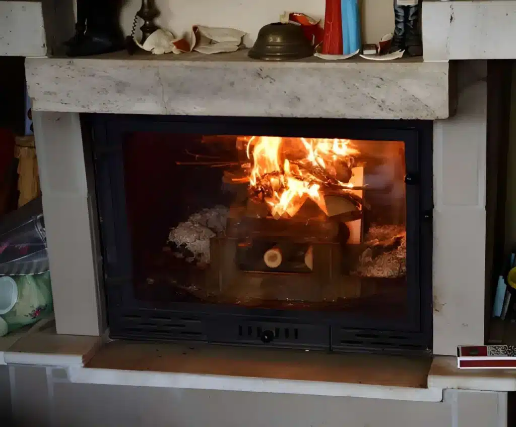 Professional Fireplace Repair restoring safe and efficient gas fireplace operation.